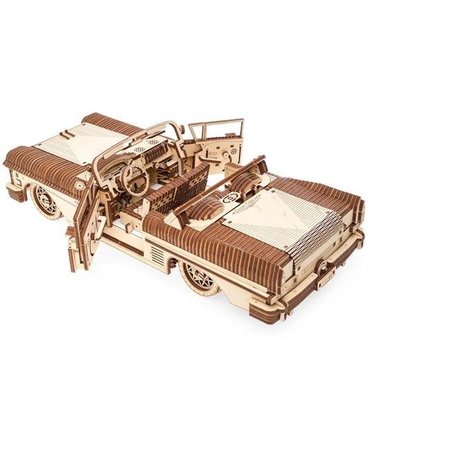 UGEARS UGears UTG0049 Dream Cabriolet Wooden 3D Model Kit UTG0049